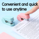 Zszywacz mini Deli EM413 LonGreen