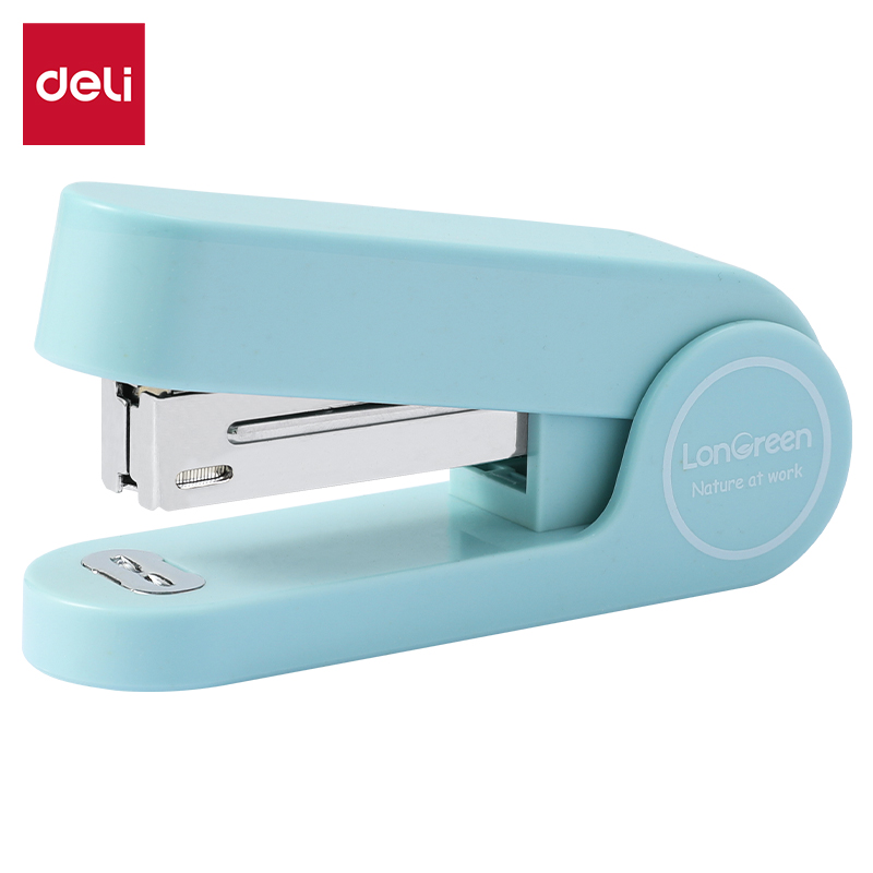 Zszywacz Deli EM415 LonGreen