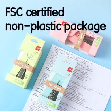 Zszywacz Deli EM415 LonGreen