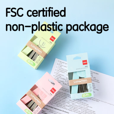 Zszywacz Deli EM416 LonGreen