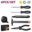 Zestaw narzędzi uniwersalnych 6 el. Deli EHT0006