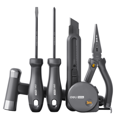 Zestaw narzędzi uniwersalnych 6 el. Deli EHT0006