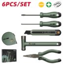 Zestaw narzędzi uniwersalnych 6 el. Deli EHT0006