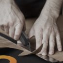 Nożyk uniwersalny ostrze łamane typ T Deli EHT4008