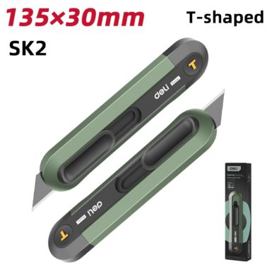 Nożyk uniwersalny ostrze łamane typ T Deli EHT4008