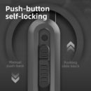 Nożyk uniwersalny ostrze łamane Deli EHT4018