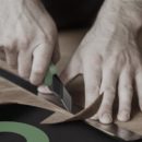 Nożyk uniwersalny ostrze łamane Deli EHT4018